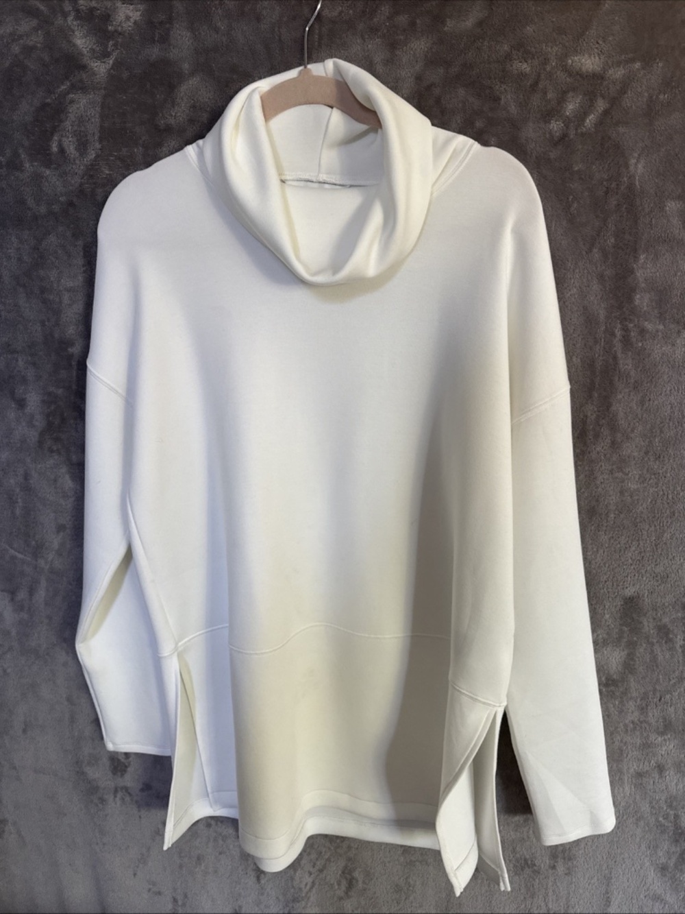 🤍 Spanx Air Essentials Turtleneck Tunic Top | White | Women’s L